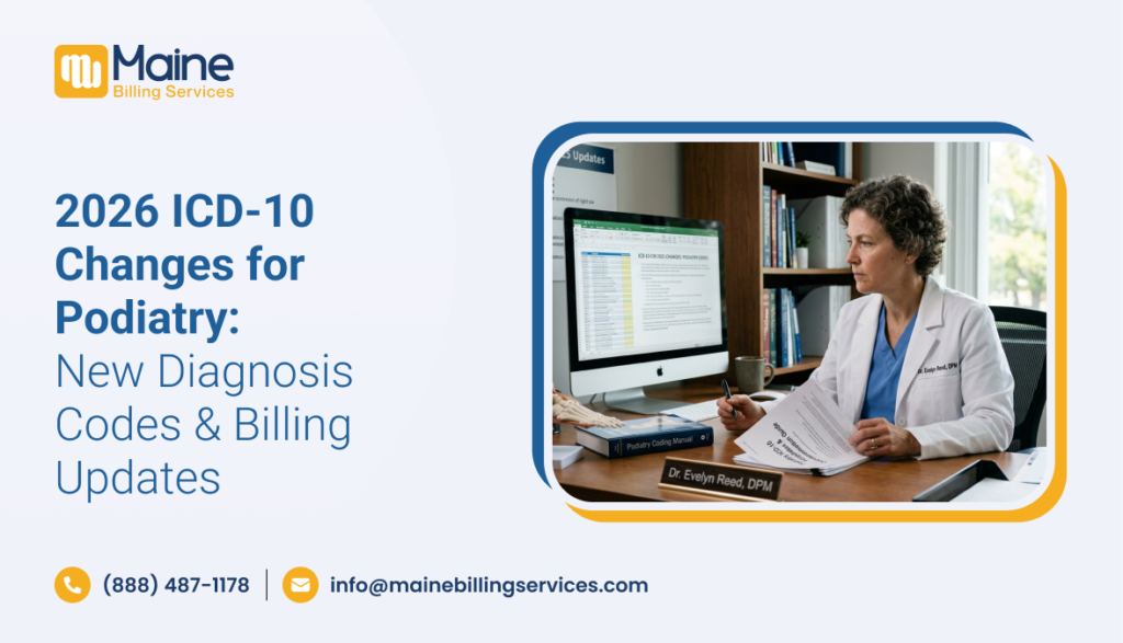 2026 ICD-10 Changes for Podiatry