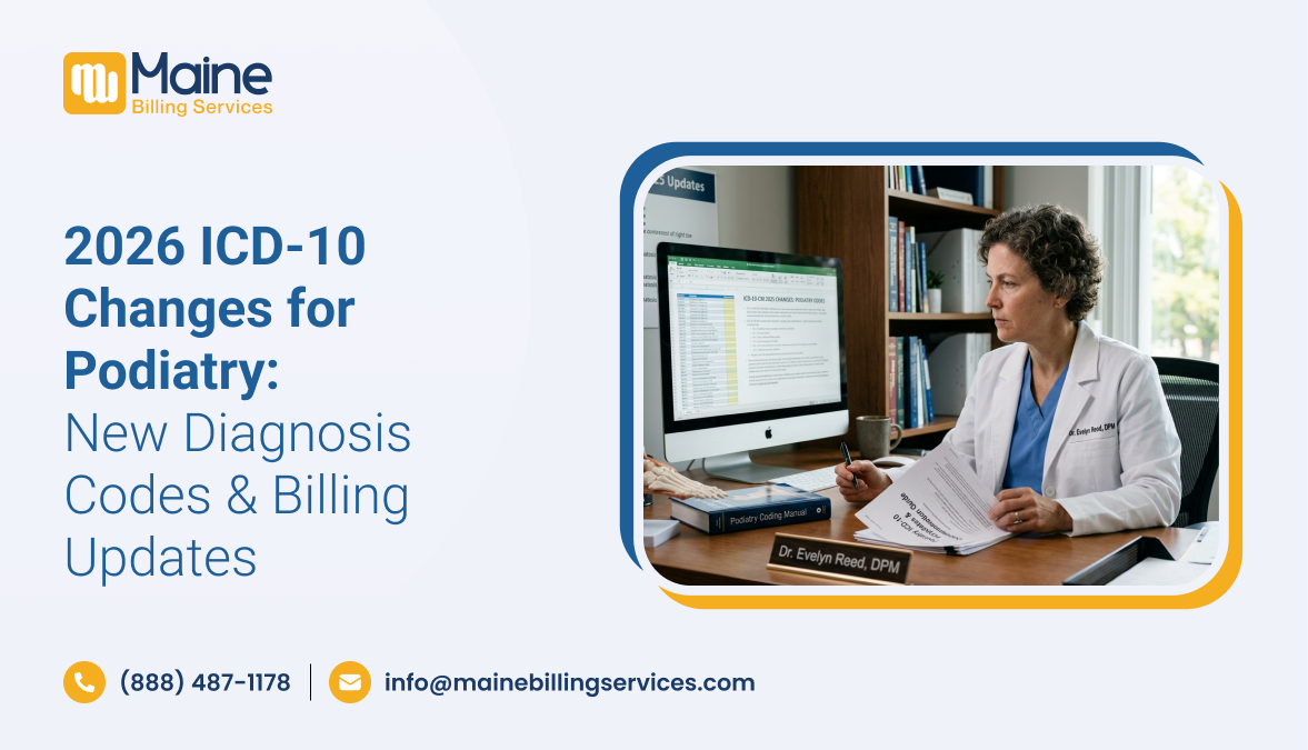 2026 ICD-10 Changes for Podiatry